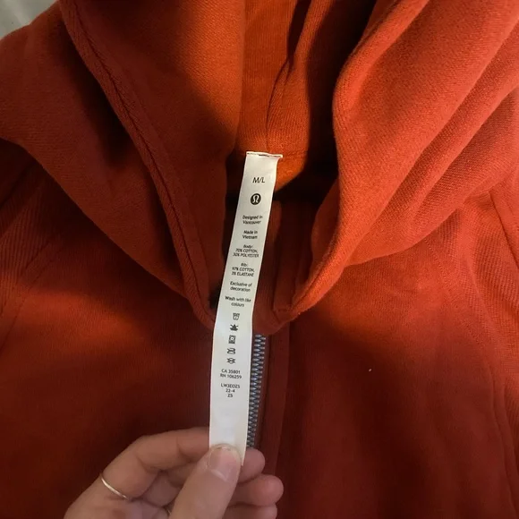 Lululemon scuba zip hoodie - Picture 3 of 4